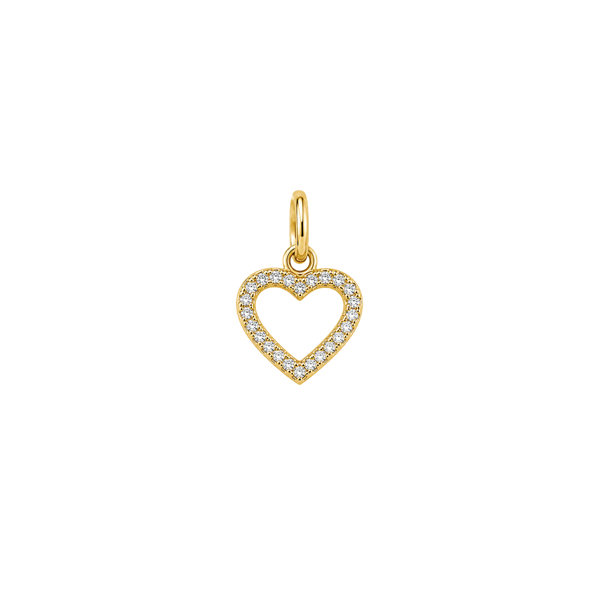 Mini Pave Heart