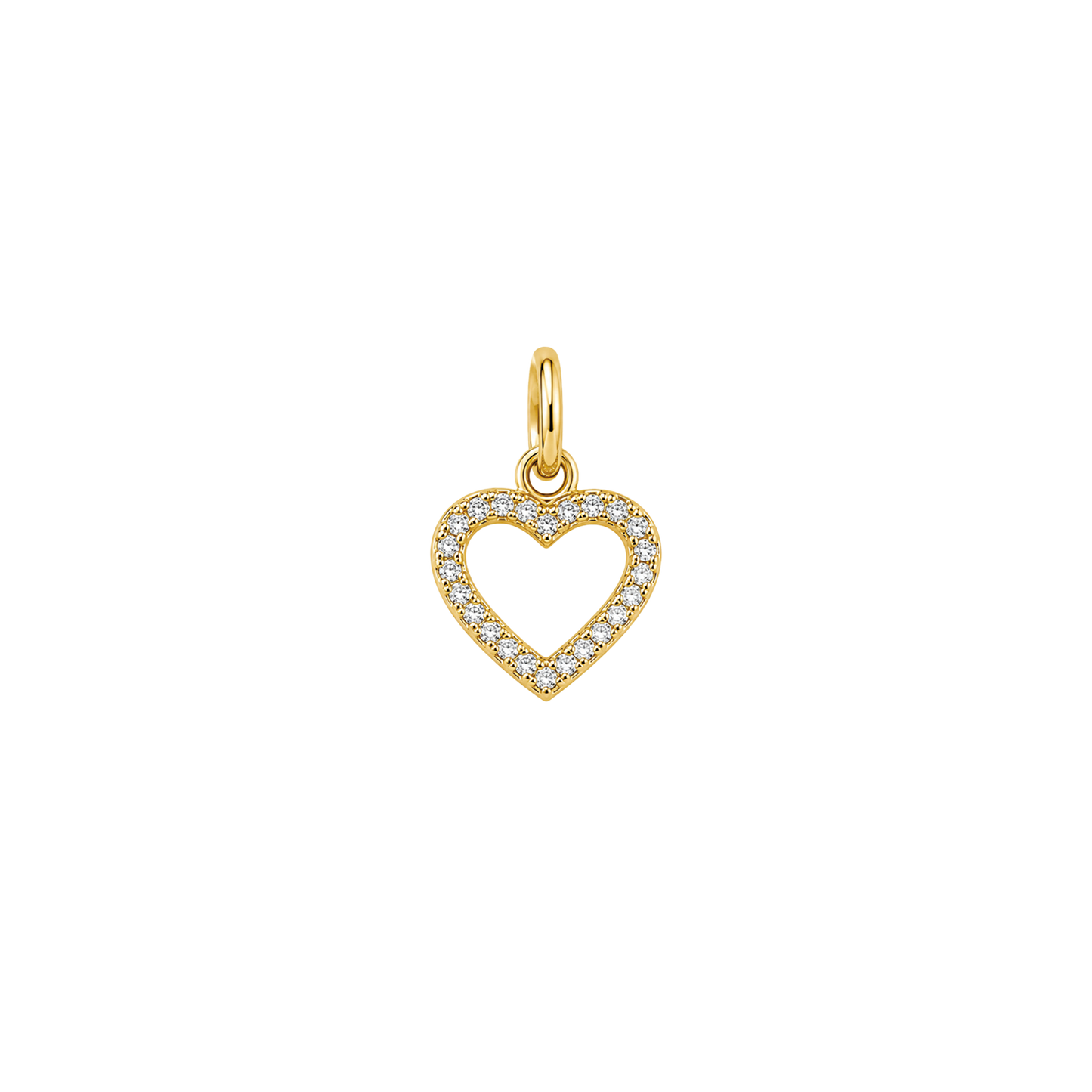 Mini Pave Heart