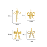Large Gold Bows