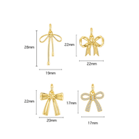 Large Gold Bows