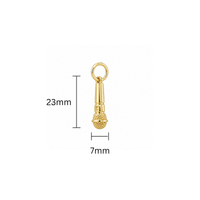 Gold 3D Microphone