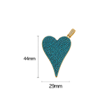 Large Pave Heart
