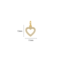 Mini Pave Heart