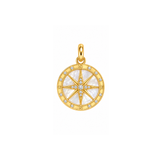 Crystal Compass Medallion