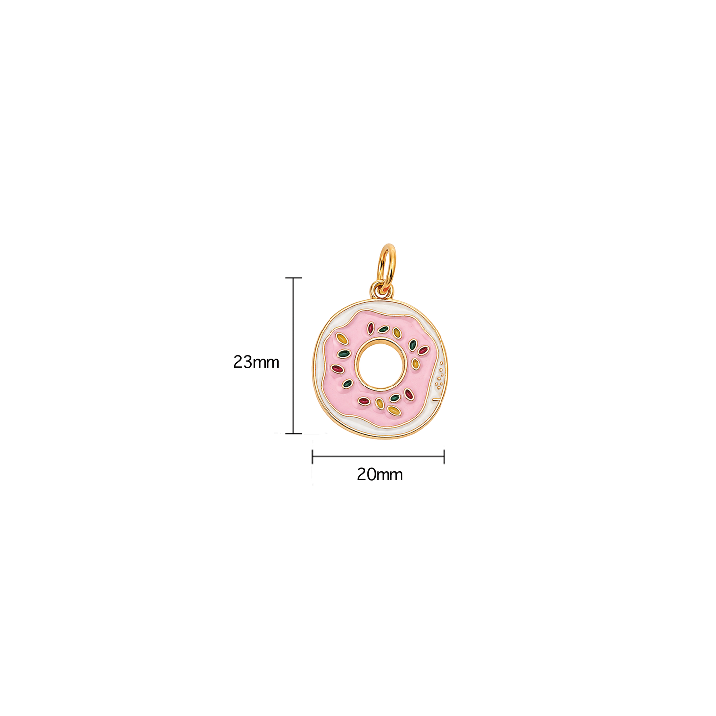 Enamel Sprinkle Donut