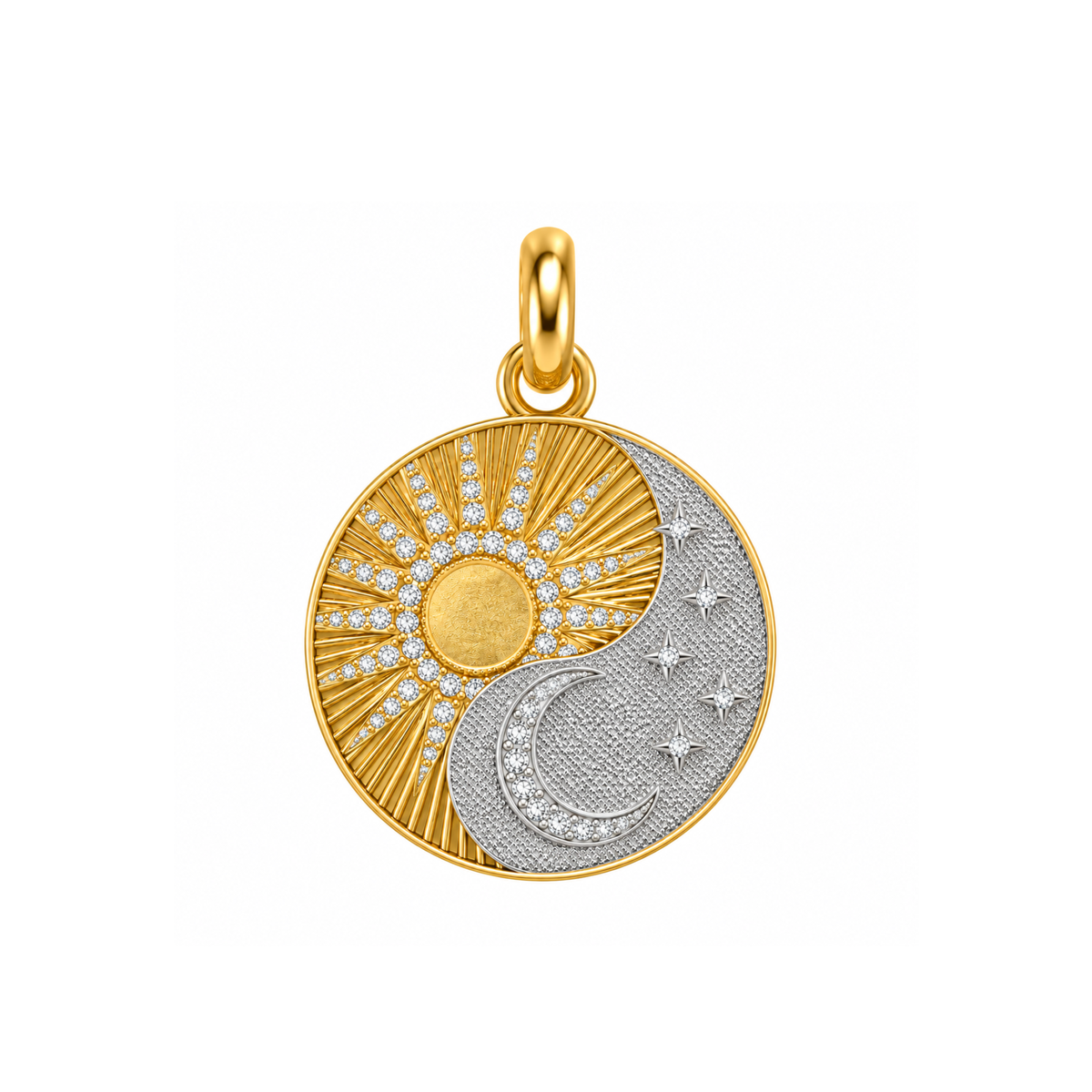 Sun and Moon Medallion