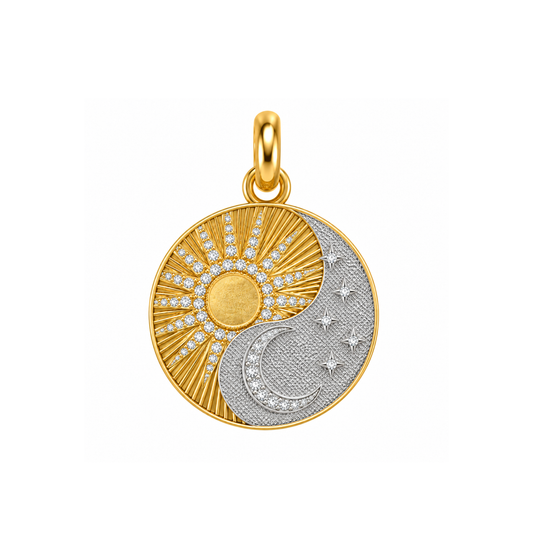 Sun and Moon Medallion