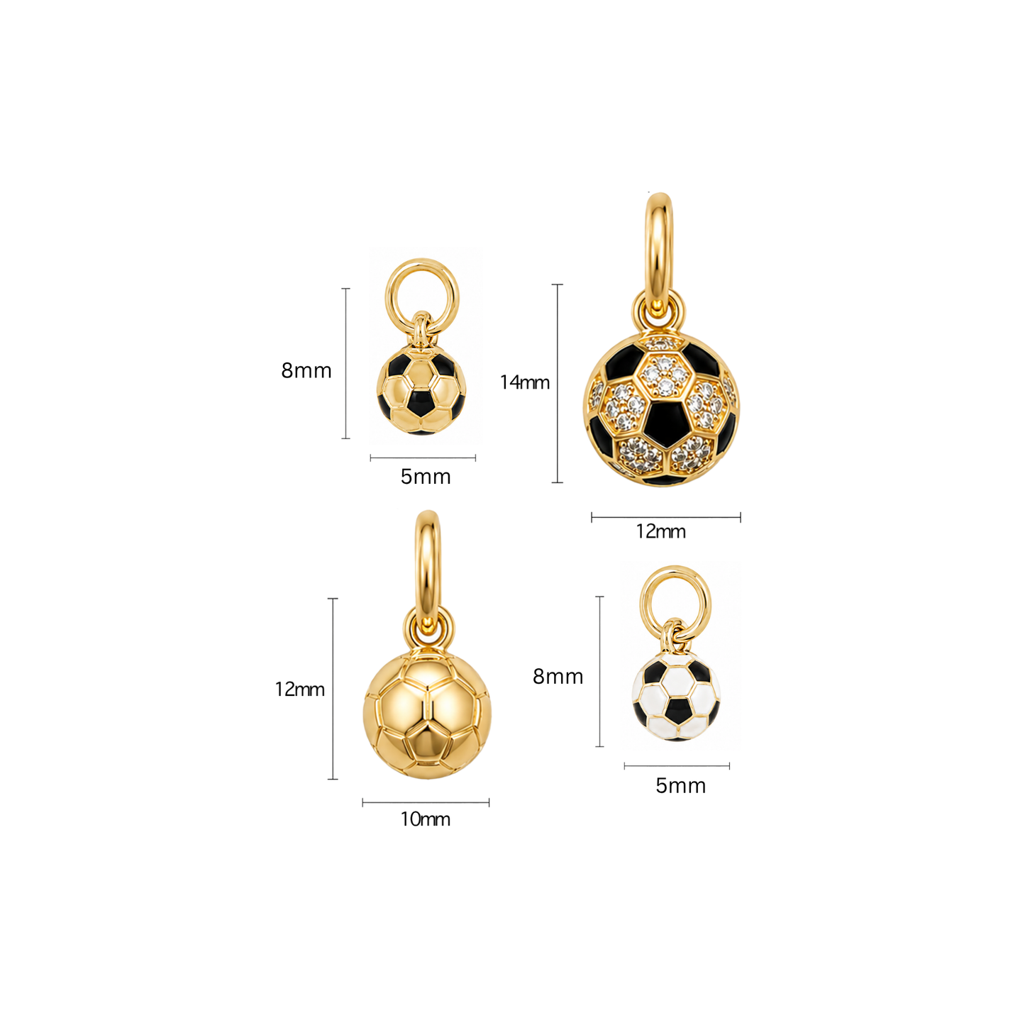 Soccer Ball Charm