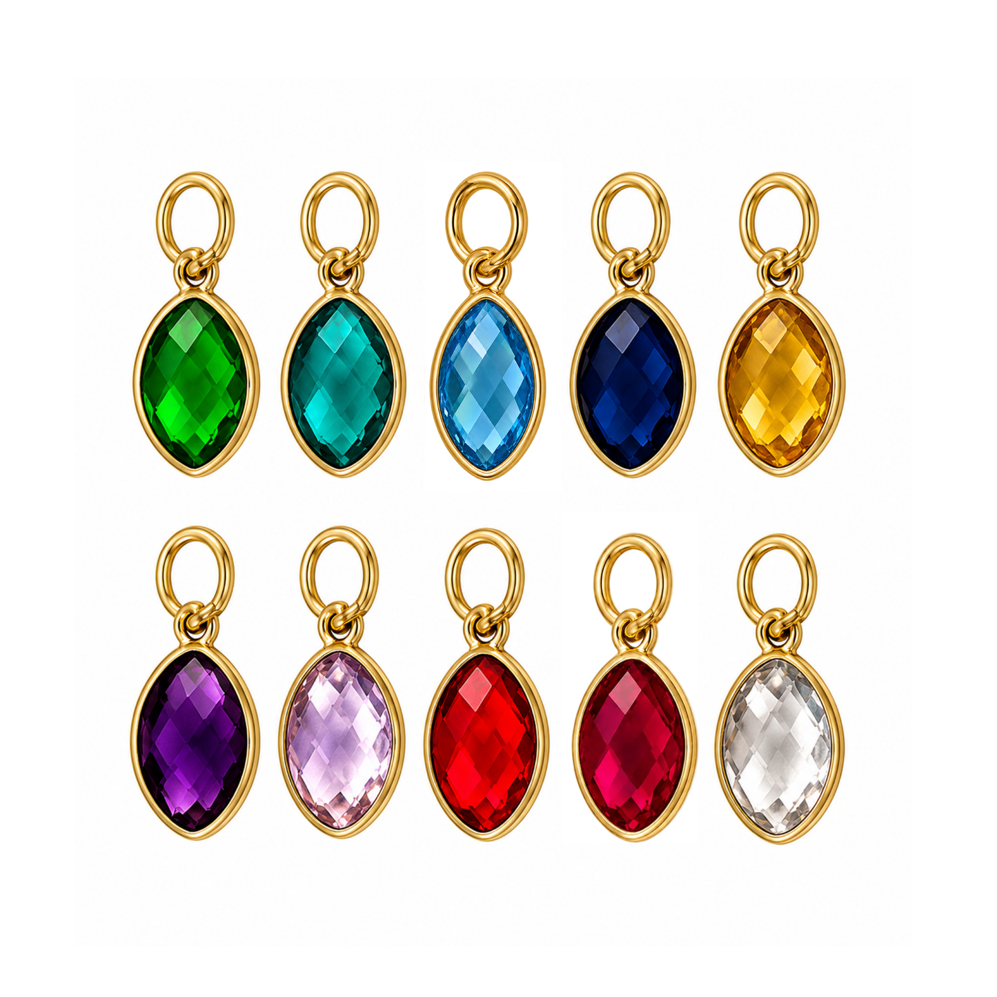 Mini Marquise Gemstone