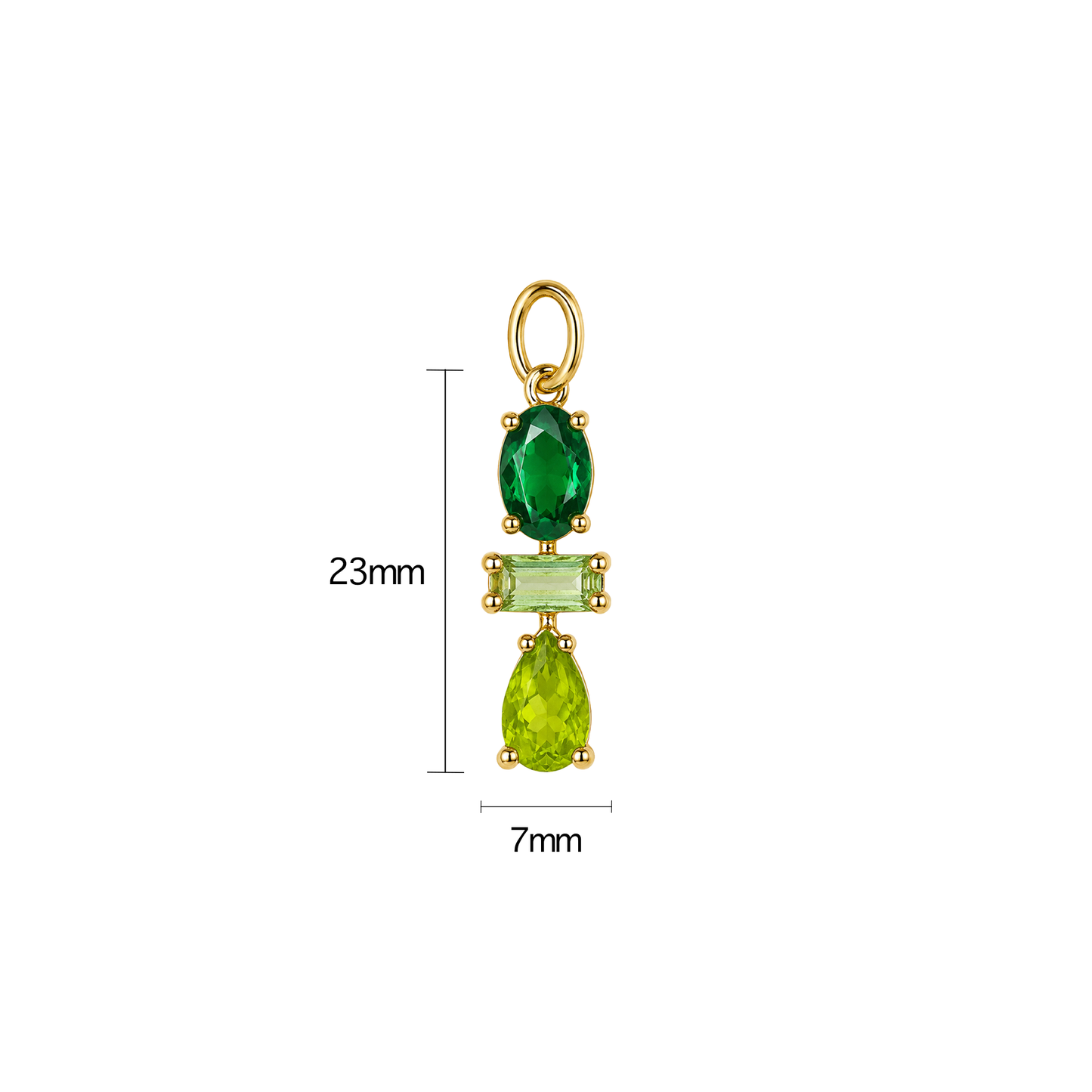 Stacked Gemstone