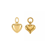3D Gold Heart
