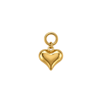 3D Gold Heart