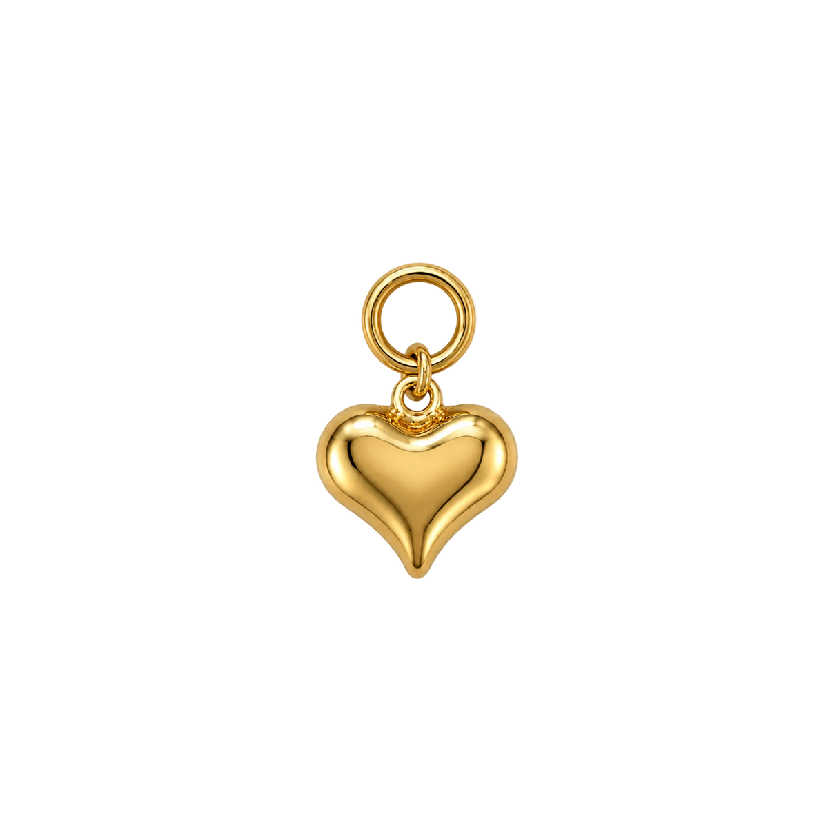 3D Gold Heart