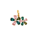Double Gemstone Flower