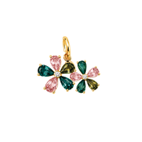 Double Gemstone Flower
