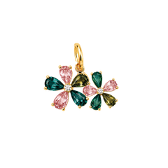 Double Gemstone Flower