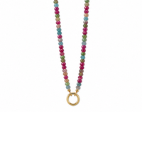 Mini Agate Stone Chain (Charm Builder)