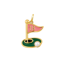18th Hole Golf Charm