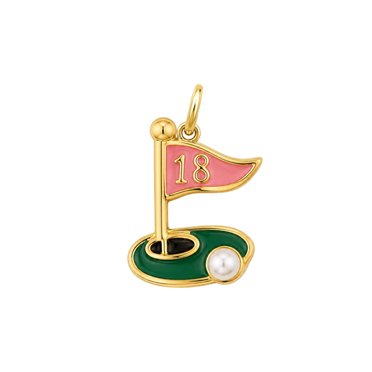 18th Hole Golf Charm