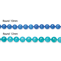 Agate Round Stone Chain