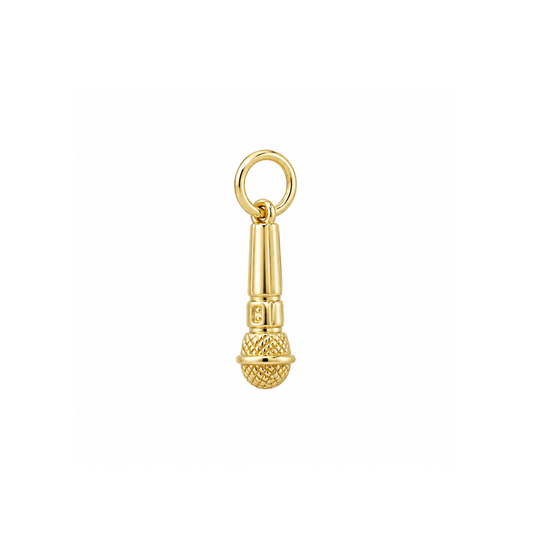 Gold 3D Microphone
