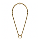 Metallic Agate Stone Chain
