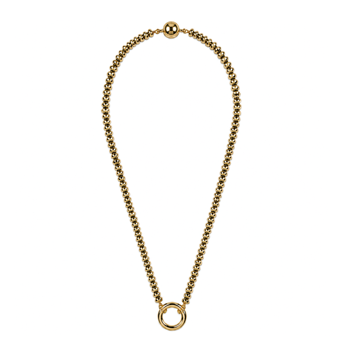 Metallic Agate Stone Chain