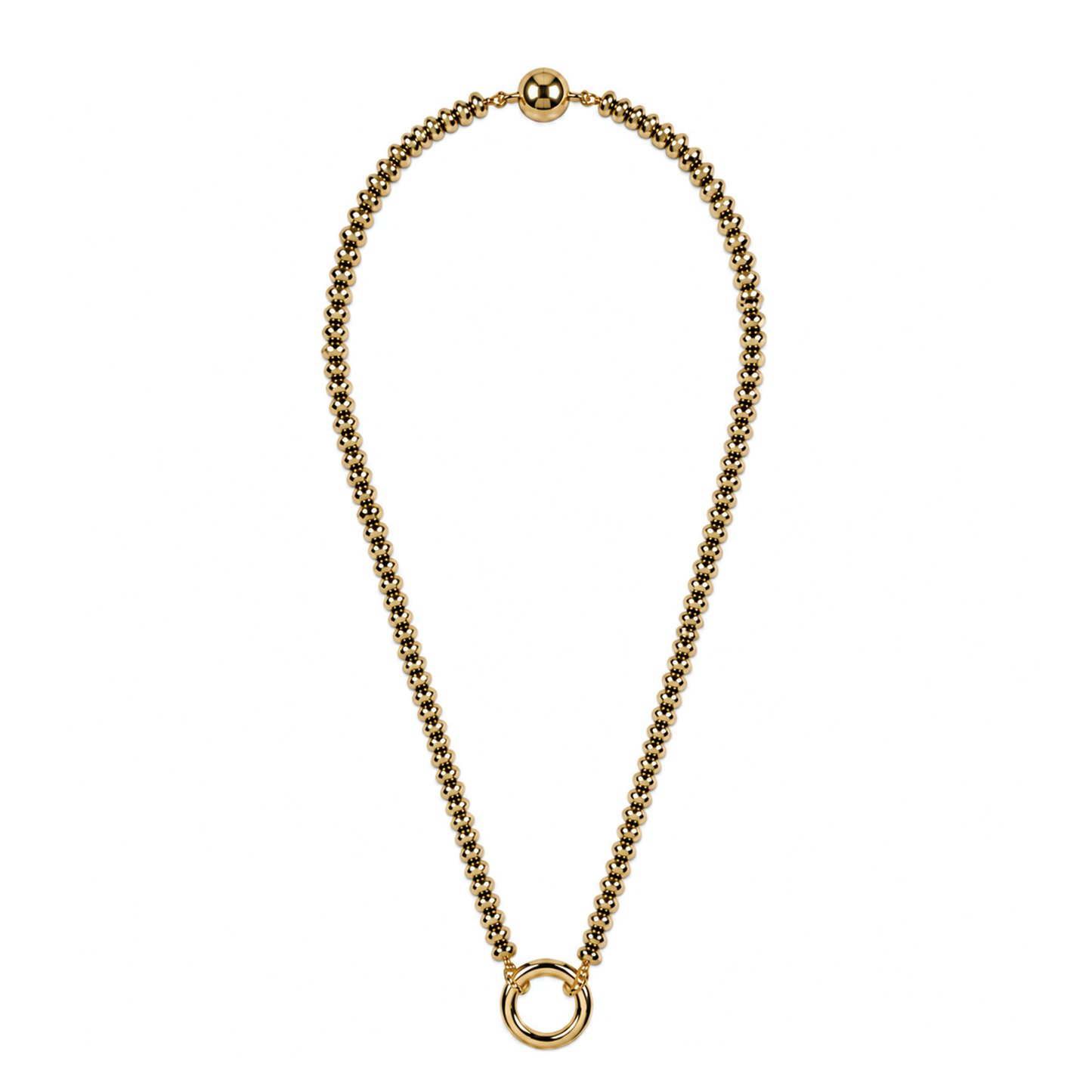 Metallic Agate Stone Chain