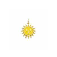 Enamel Face Sun