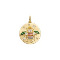 Queen B Medallion