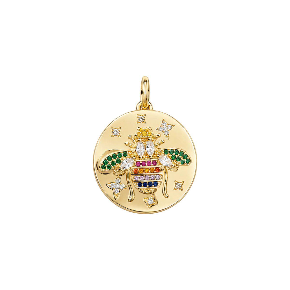 Queen B Medallion
