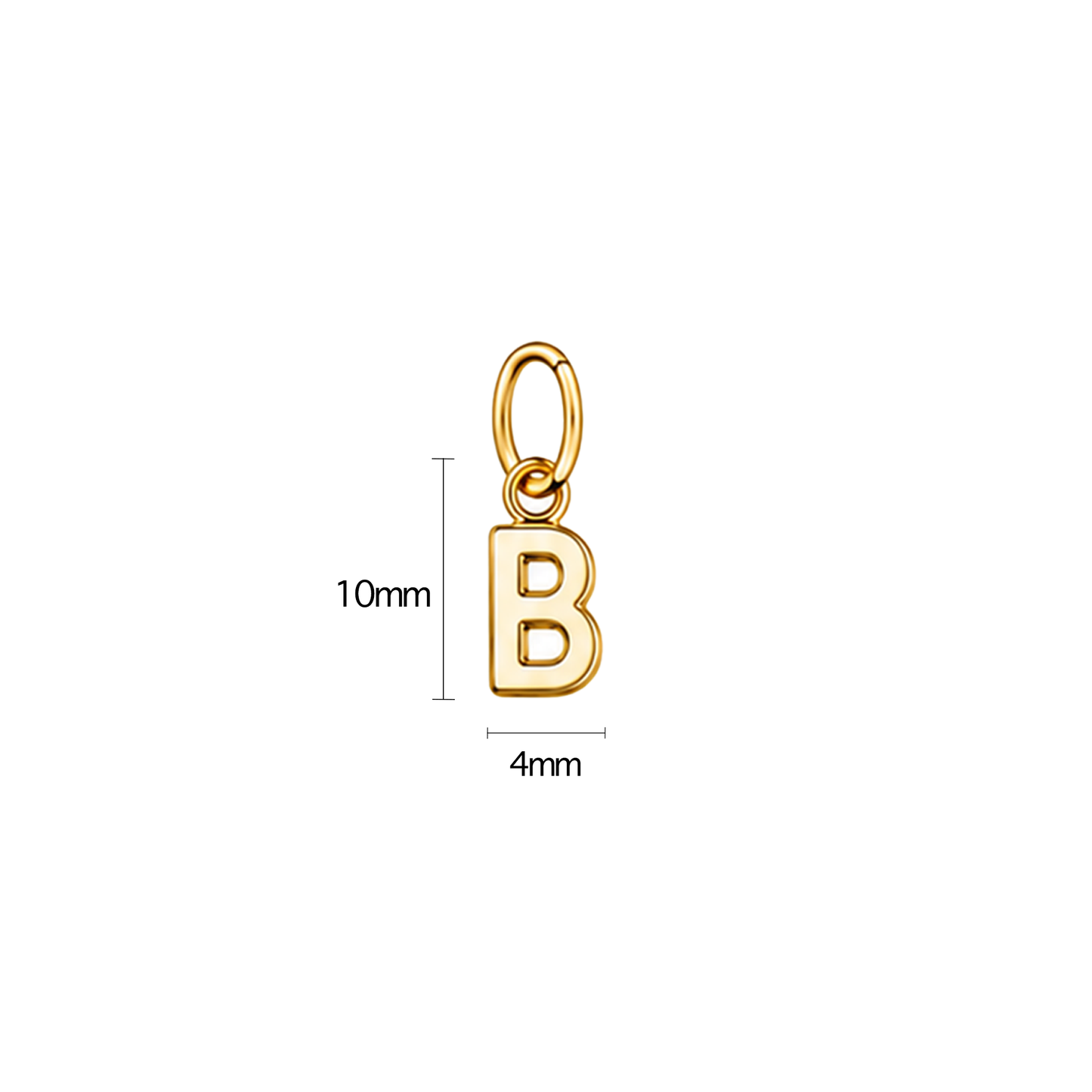 Simple Gold Initial