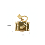 Gold Travel Trunk
