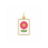 Enamel Mahjong Tile