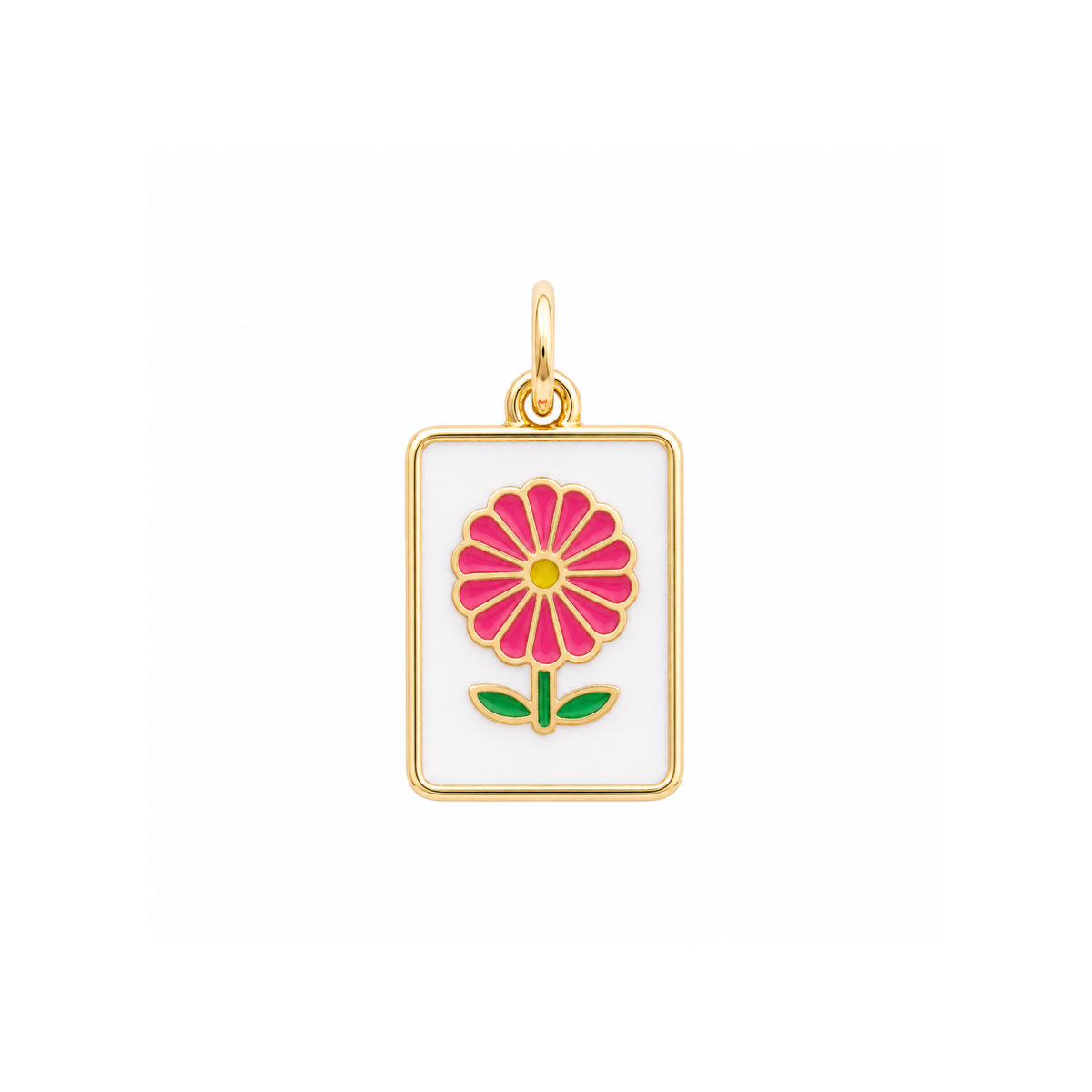 Enamel Mahjong Tile