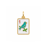 Enamel Mahjong Tile