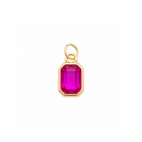 Large Emerald Cut Gemstone