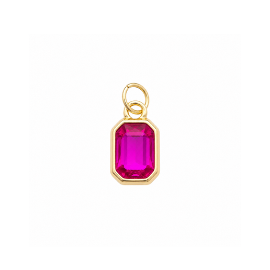 Large Emerald Cut Gemstone