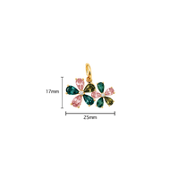Double Gemstone Flower