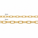 Goldie Paperclip Link Chain