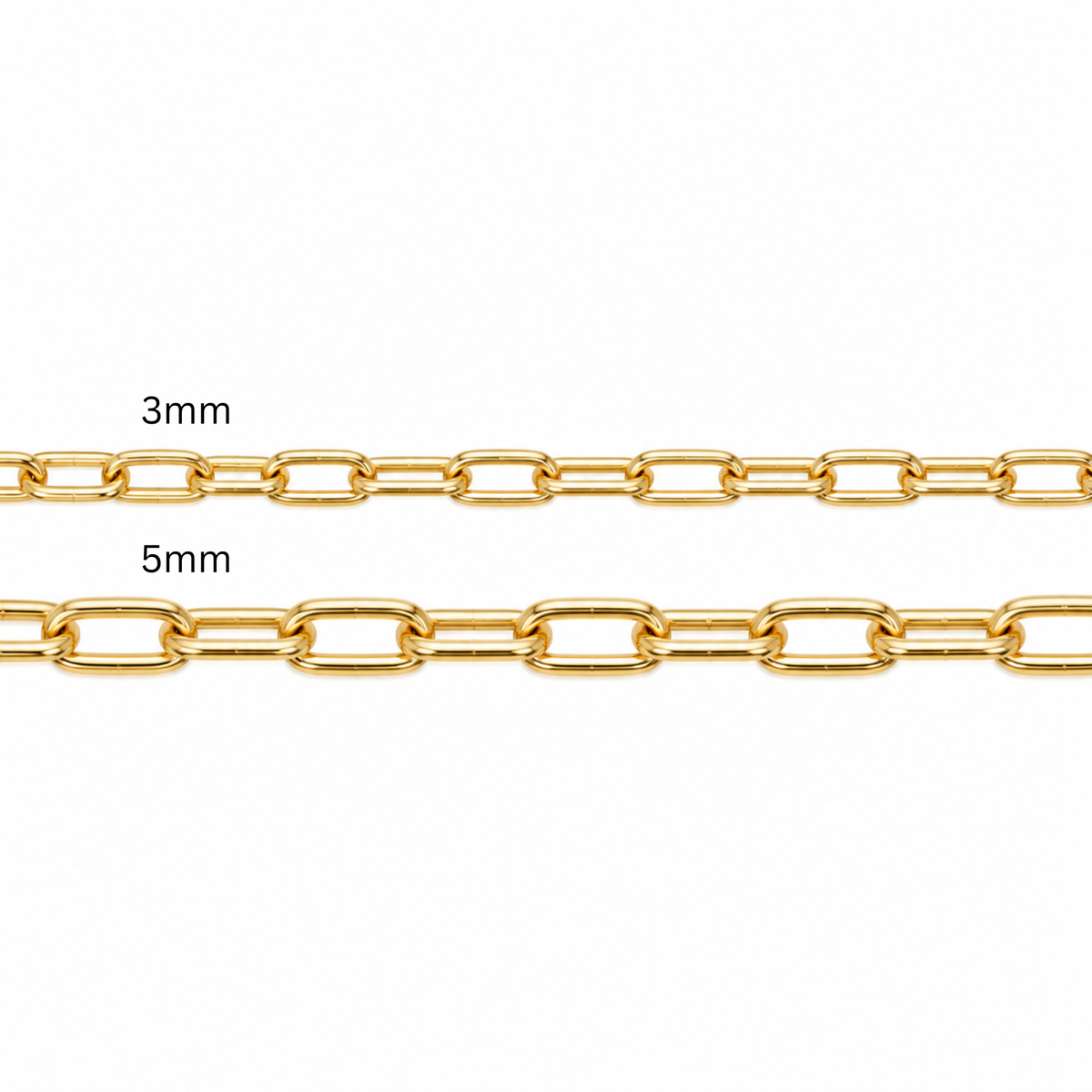 Goldie Paperclip Link Chain