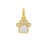 Crystal Paw Print