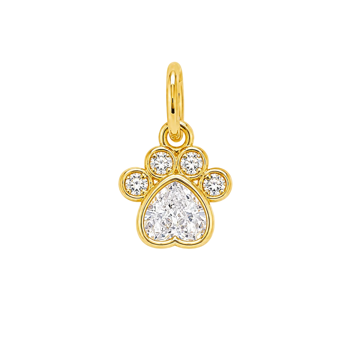 Crystal Paw Print
