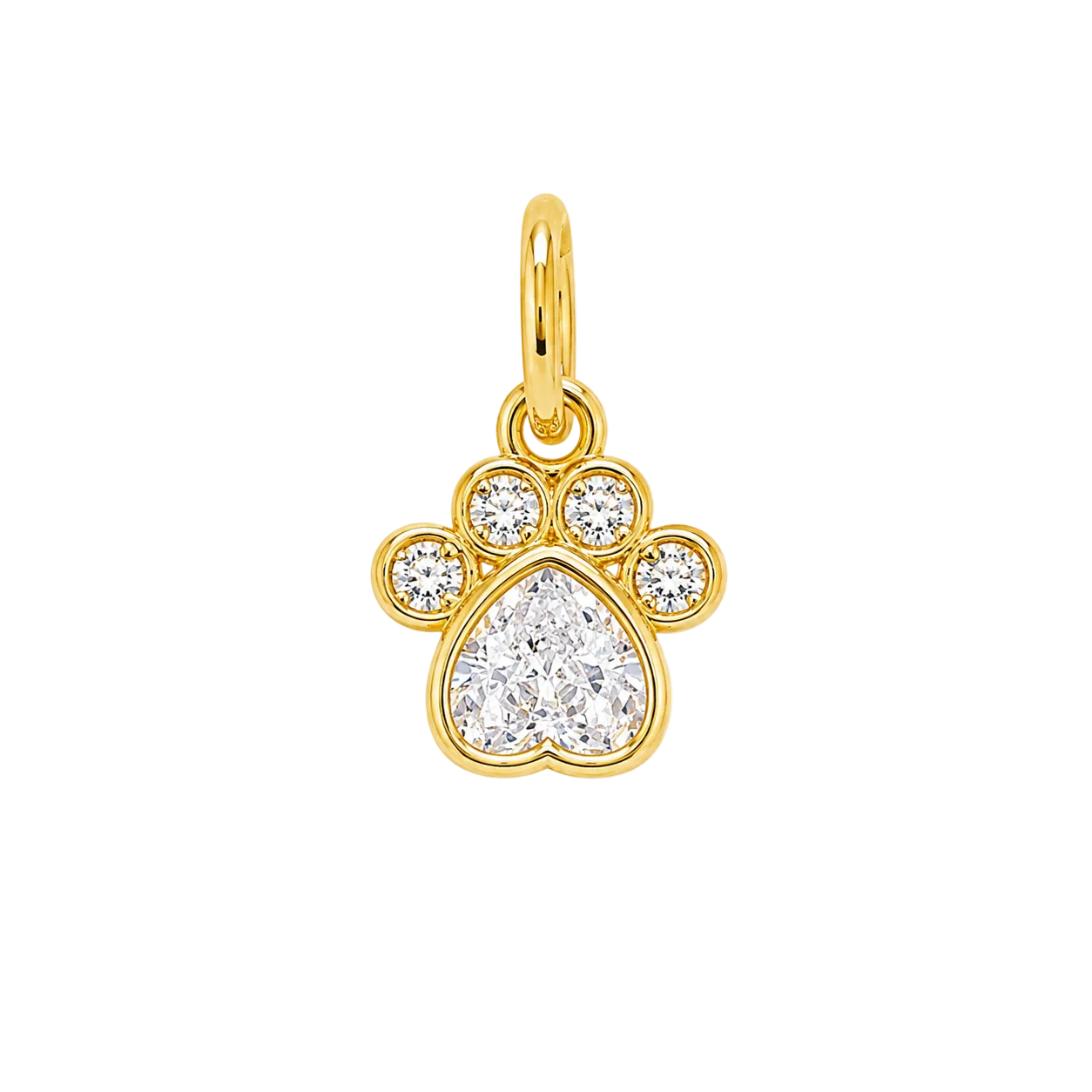 Crystal Paw Print
