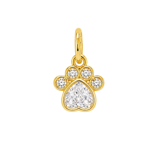 Crystal Paw Print