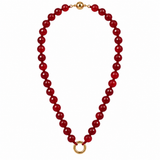 Agate Round Stone Chain