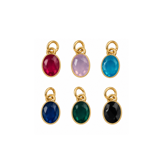 Mini Oval Gemstone