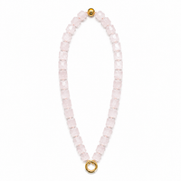 Agate Cubbed Stone Chain