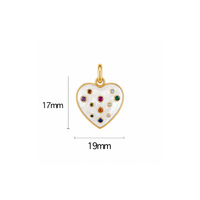 Rainbow Gems Heart