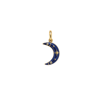 Midnight Crescent Moon